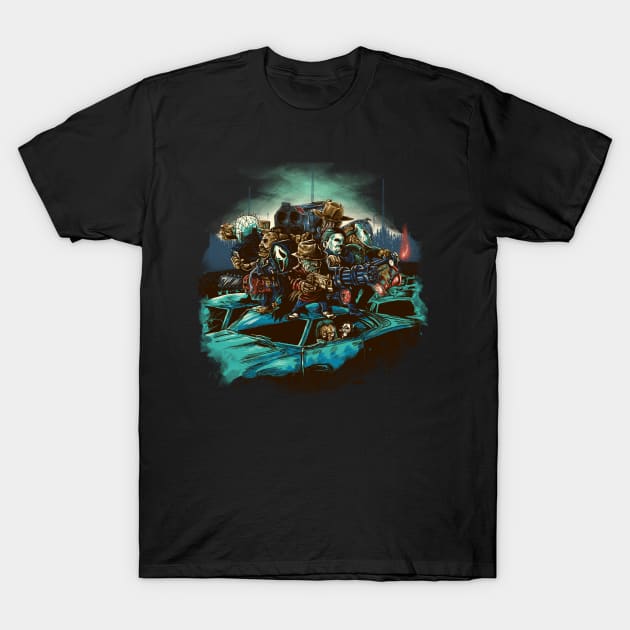 nightmare of the wolf T-Shirt by bokien